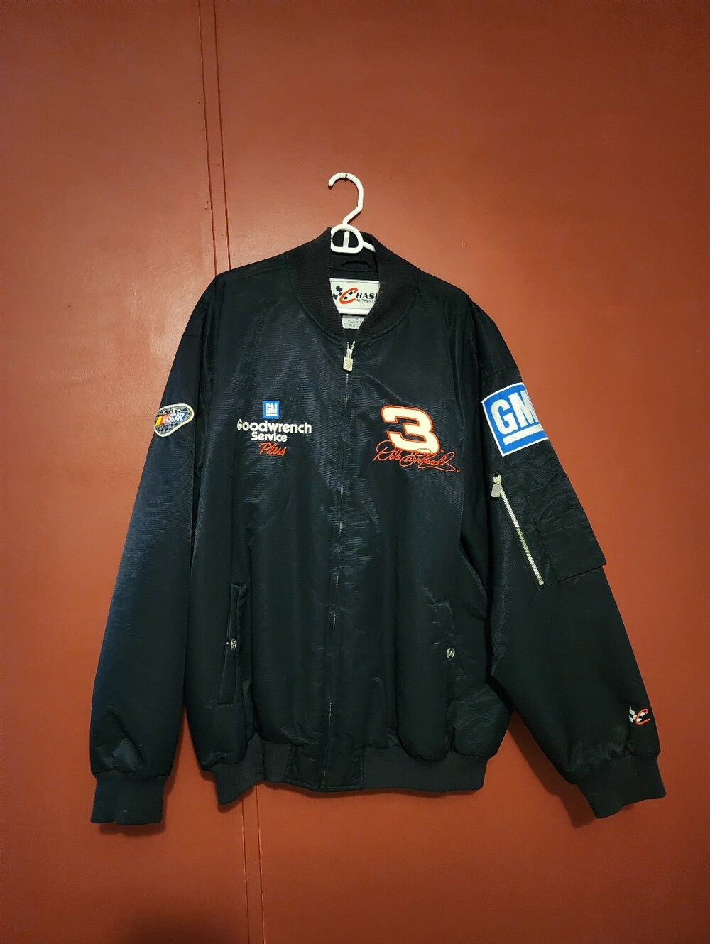 Vintage Dale Earnhardt Sr. ,"THE MAN" #3 Nascar Bomber Style Jacket
